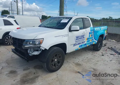 2021 Chevrolet Colorado 4Wd Long Box Lt из США, поврежденный, VIN 1GCHTCEA1M1239053